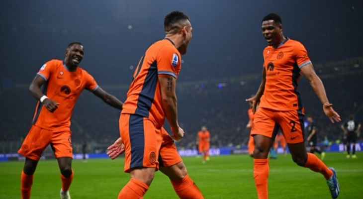 الدوري الايطالي: الانتر يضم سالرنيتانا إلى لائحة ضحاياه