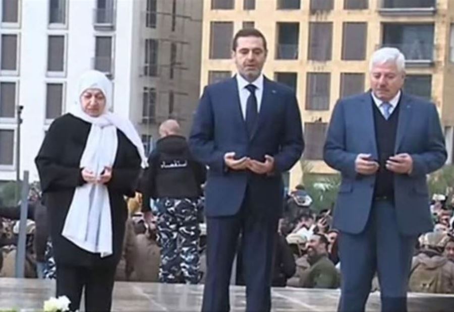 الحريري امام الضريح سعد الحريري من أمام الضريح: حافظوا على البلد، وكل شي بوقتو حلو