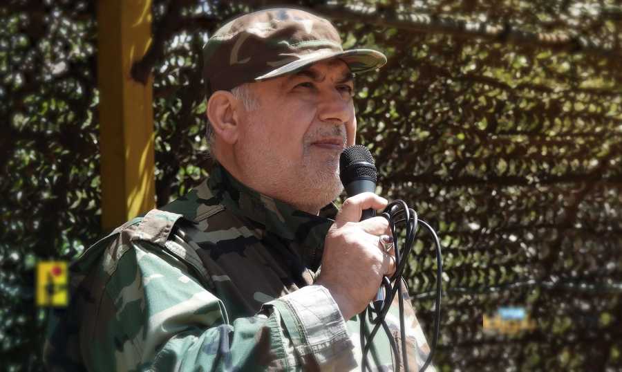 رعد 4 محمد رعد على الجبهة بالبزّة العسكريّة