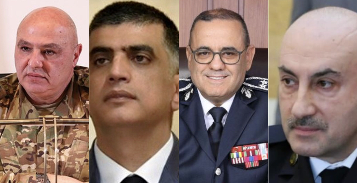 قادة الاجهزة الامنية