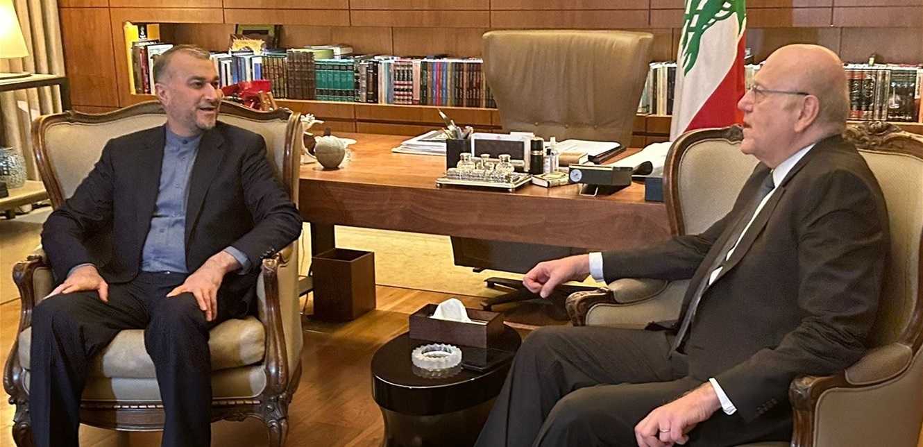 ميقاتي يستقبل عبد اللهيان عبد اللهيان يغادر السرايا من دون الإدلاء بأيّ تصريح