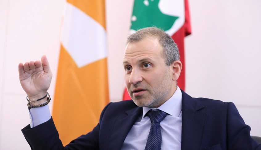 Gebran Bassil باسيل يدعو الى فصل الأمور عن مجريات الحرب في غزّة