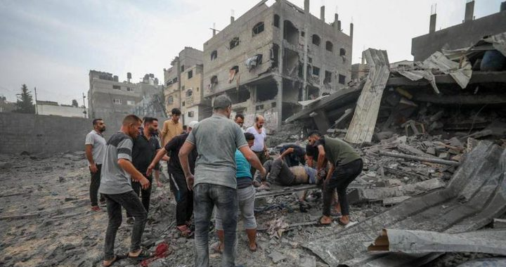 ghazza 35 شهيداً في غزة والخارجية الفلسطينية تدين منع ادخال المساعدات