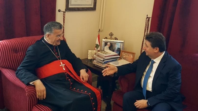 kenaan bkerki الشعب اللبناني لا يريد الحرب، كنعان من بكركي: نحتاج لمن يتحمّل المسؤوليّة