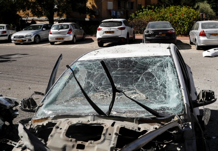 Rocket barrages launched towards Israel from Gaza