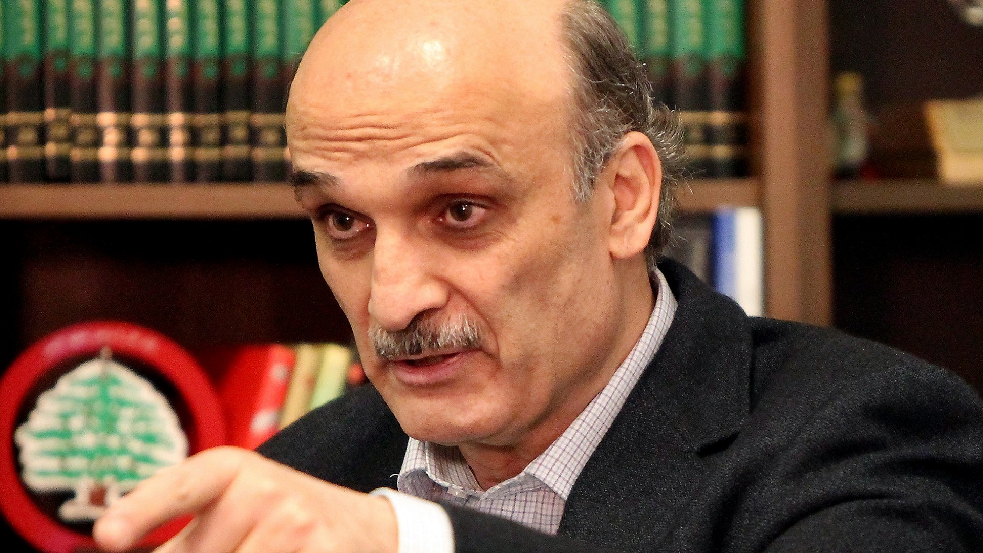 Christian Lebanese Forces party leader S