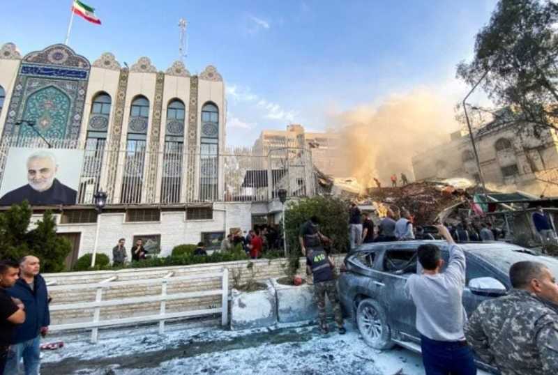damascus حصاد اليوم- تردّدات زلزال القنصلية الإيرانية مستمرة وردود الفعل اقتصرت على التهديدات