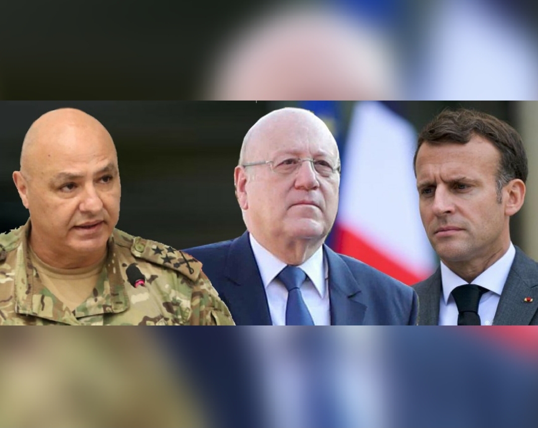macron mikati aoun