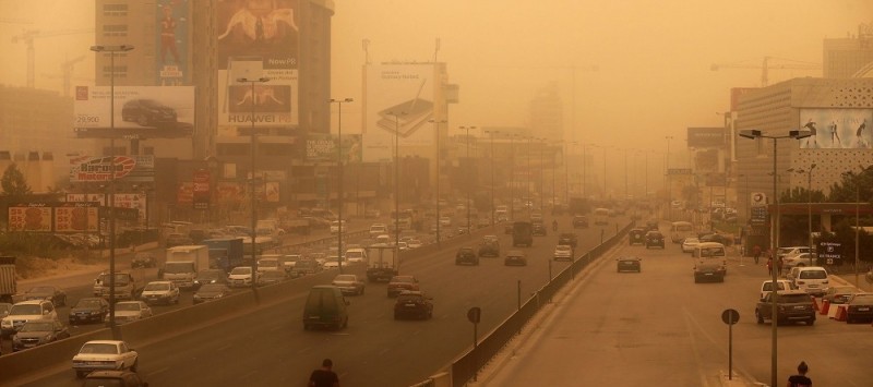 winds-weather لبنان تحت تأثير الرياح الخماسينيّة، الى متى؟