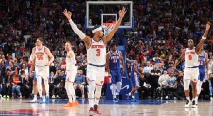 6531379_1714713775 NBA:نيكس يتخطى سيكسرز ويضرب موعدا مع بيسرز في النصف النهائي