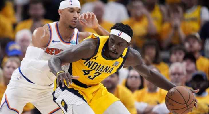 9117704_1716009596 NBA:انديانا بيسرز يهزم نيويورك نيكس ويفرض مباراة سابعة حاسمة