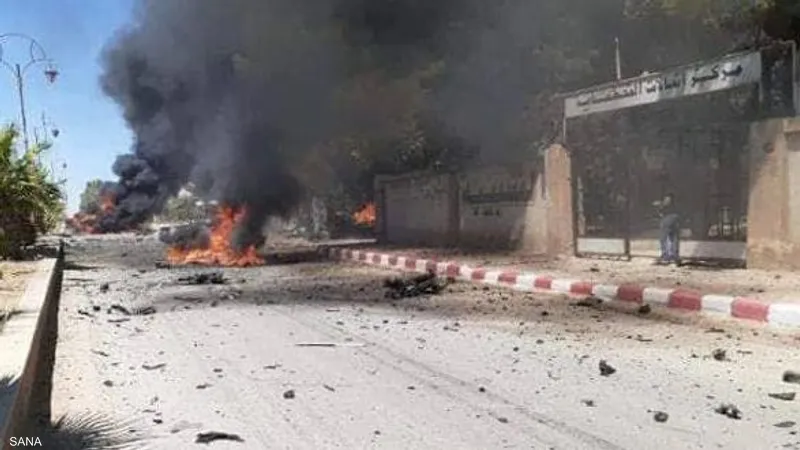 انفجار سيارة
