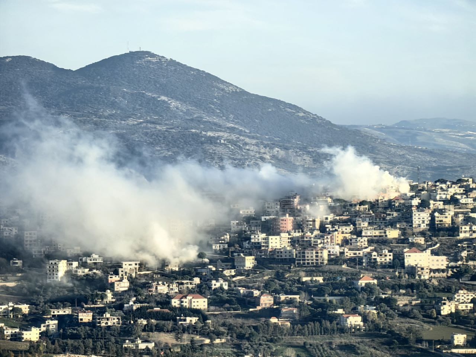 قصف مدفعي معاد استهدف جنوب بلدة الخيام