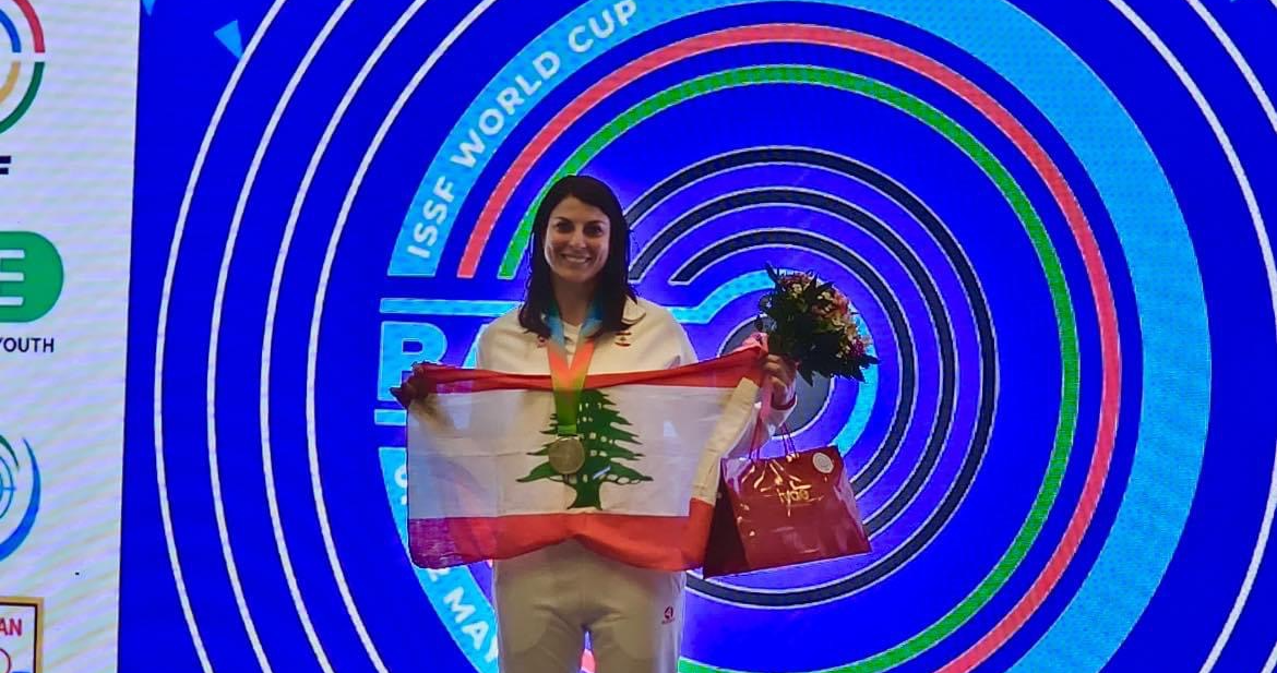 راي باسيل تحرز ذهبية في كأس العالم للرماية في اذربيجان