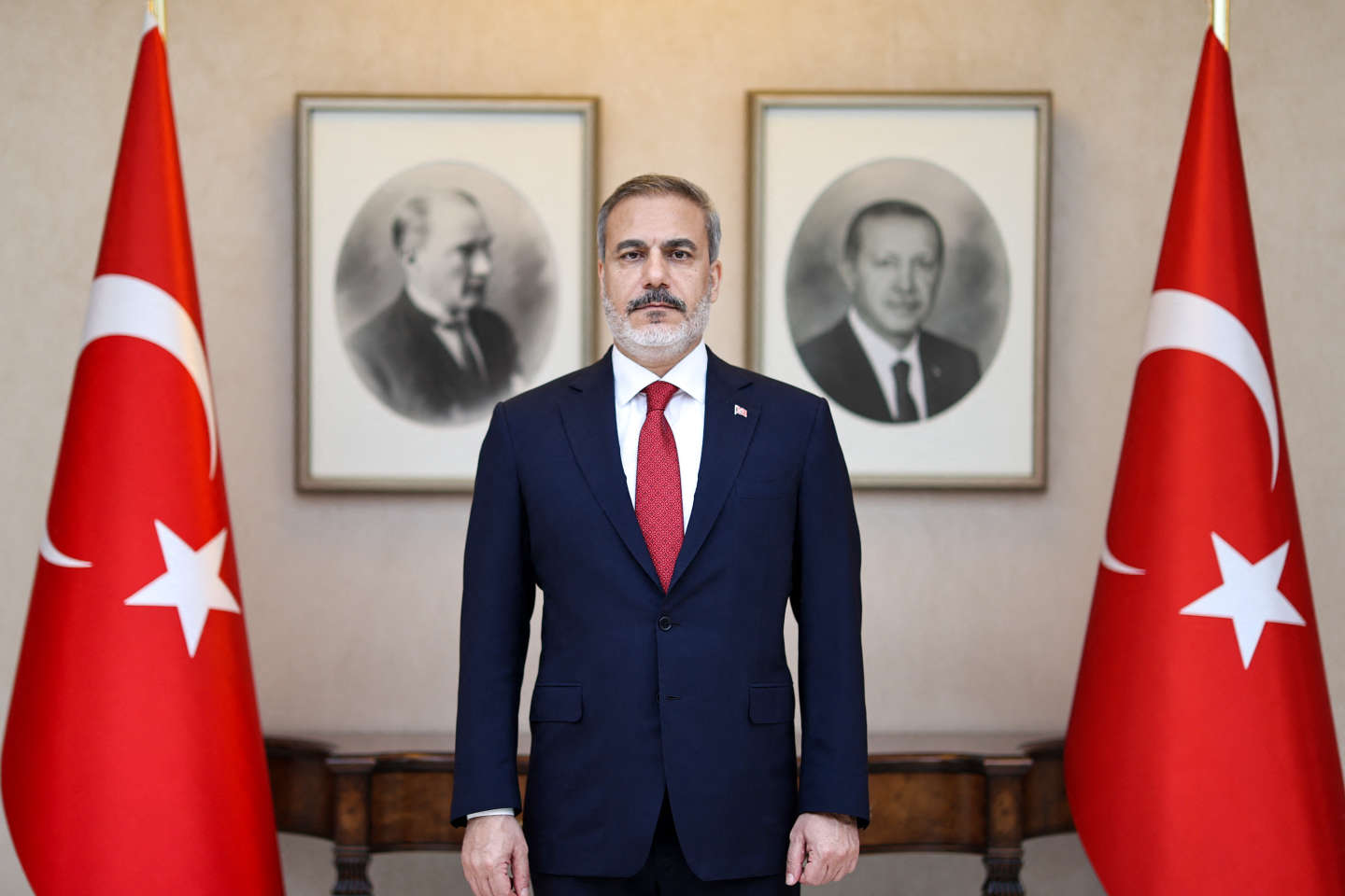 New Turkish Foreign Minister Hakan Fidan assumes office