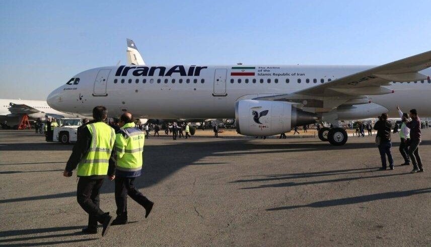 هبوط لطائرة ايرانية بالفيديو- هبوط إضطراري لطائرة ركّاب إيرانيّة
