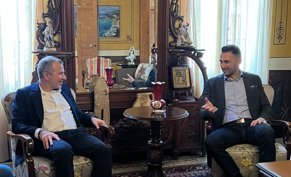 جبران باسيل وتيمور جنبلاط