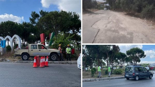 حملة تزفيت بتمويل من البنك الدولي، حملة تزفيت في صيدا والجوار