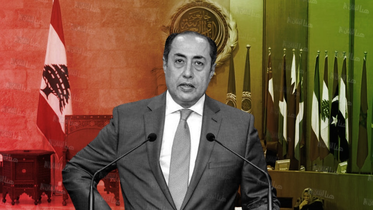 زكي برّي يلتقي السفير حسام زكي