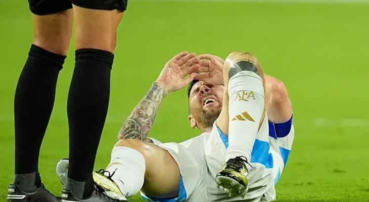1 ميسي يغيب بعد اصابته في كوبا اميركا