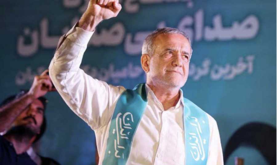 الرئيس الإيراني بزشكيان لنصرالله: دعم ايران للمقاومة متجذّر وسيستمر بقوة