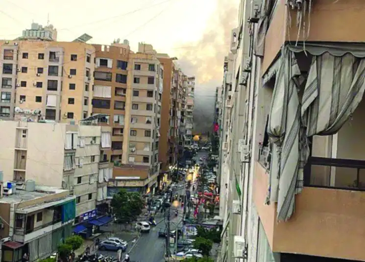 الضاحية ضربة شكر