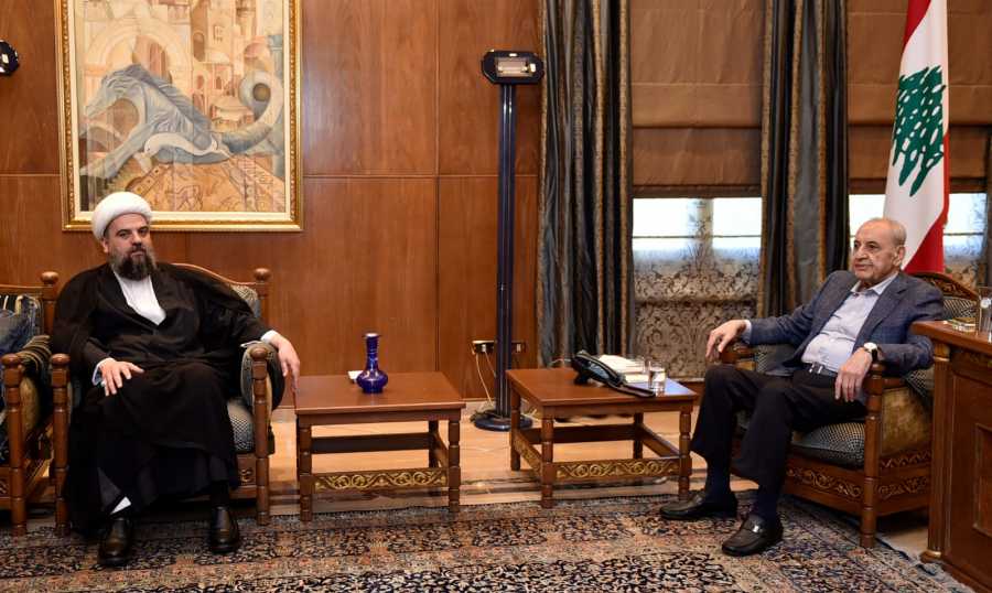 بري عطية من عين التينة: الرئيس بري منفتح ومتعاون ومبادر
