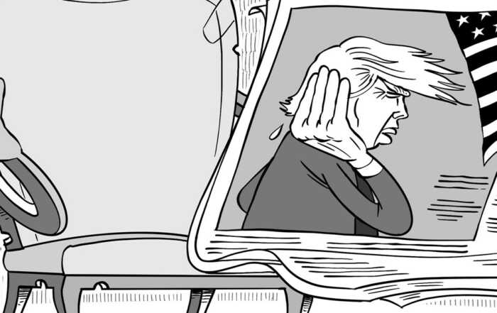 ترامب كاريكاتور