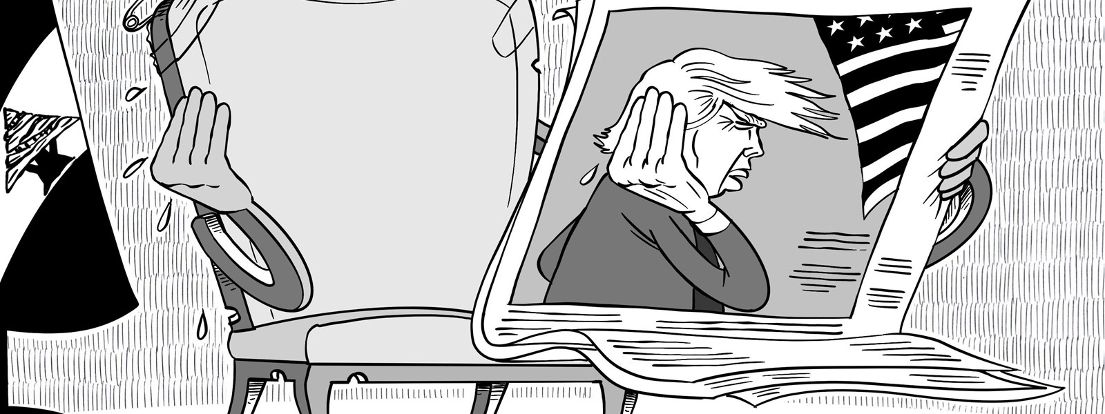 ترامب كاريكاتور