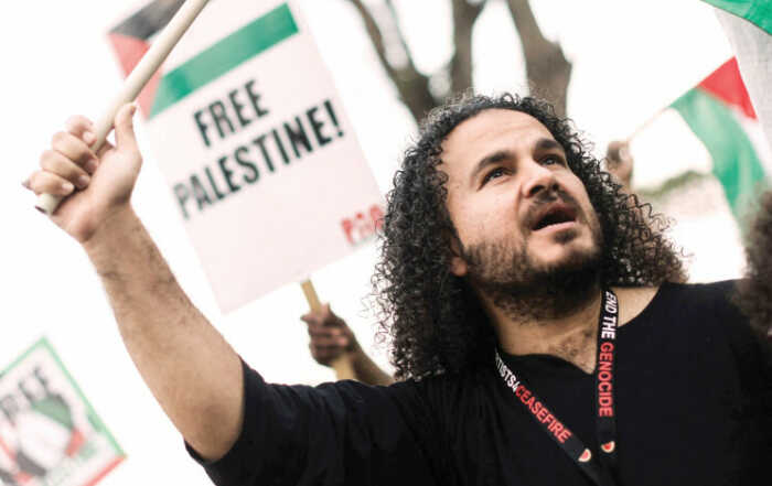 تظاهرة فلسطين