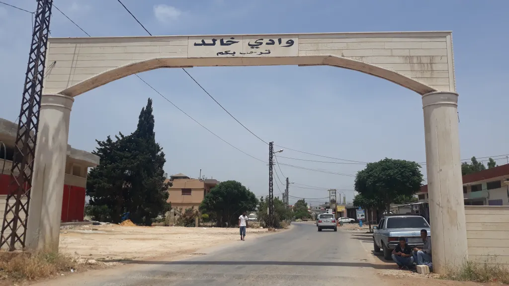 خالد عكار في وادي خالد، صادف مرورها بالمكان، وهذا كان مصيرها
