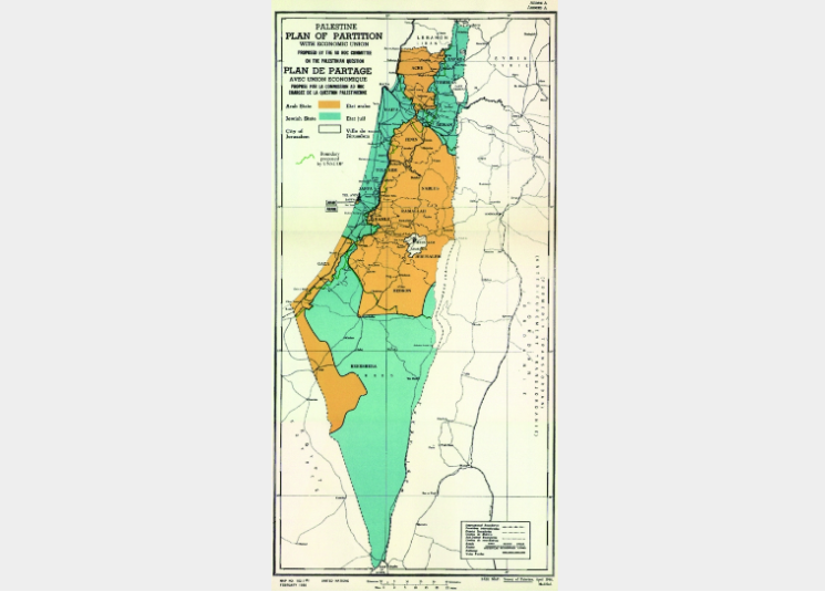 فلسطين خريطة عندما تنادي صاحبة “وعد بلفور” بـ”حل الدولتين”؟