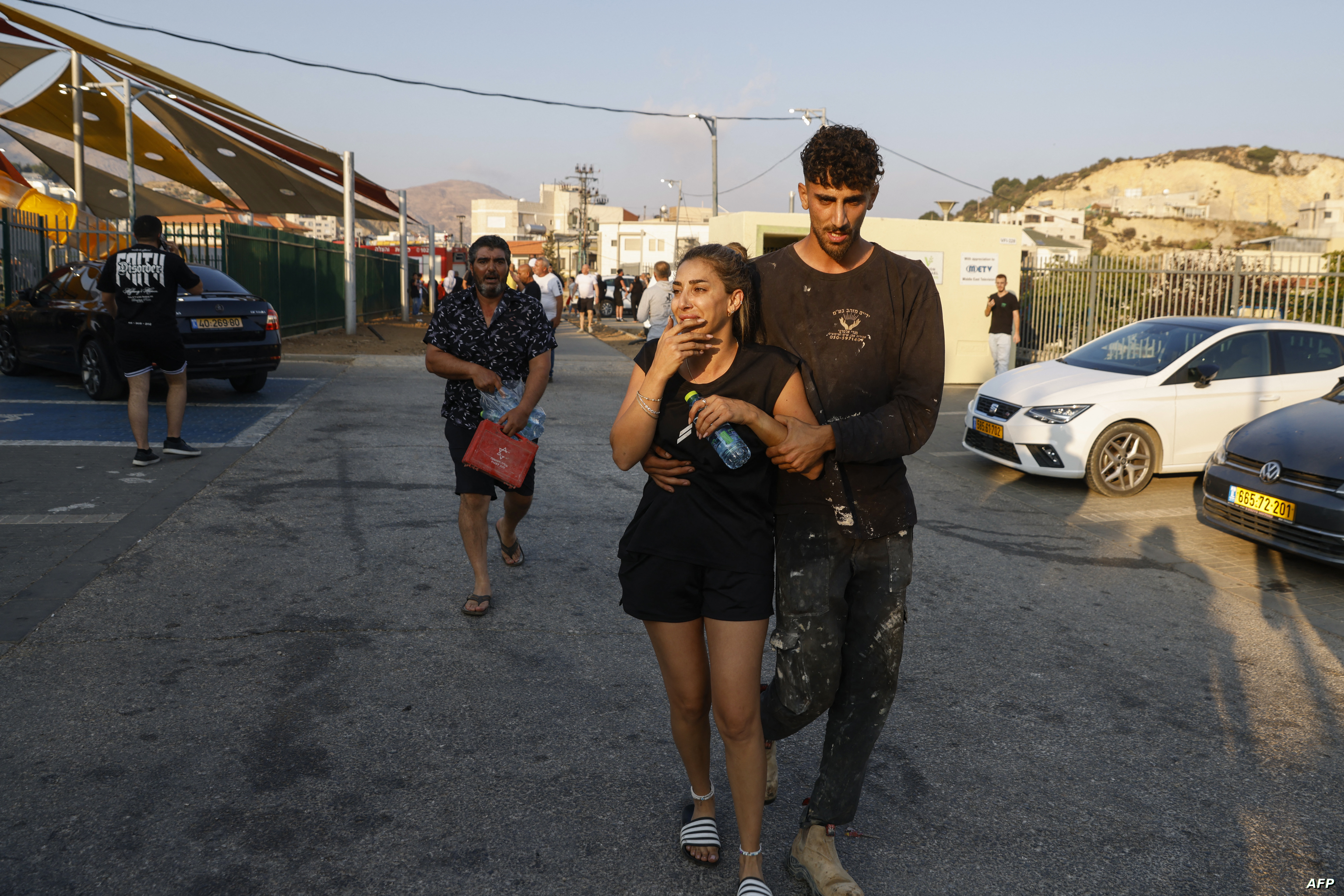 ISRAEL-SYRIA-GOLAN-LEBANON-PALESTINIAN-CONFLICT “الانفجار حوّل الأطفال لأشلاء”.. شهود عيان يصفون ما حدث في واقعة الجولان