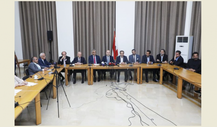 نواب المعارضة نواب المعارضة تقدموا بخارطة طريق لإنجاز الاستحقاق الرئاسي