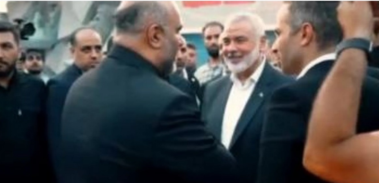 هنية في طهران بالفيديو- شاهدوا أحدث فيديو لاسماعيل هنية قبل ساعات من إغتياله