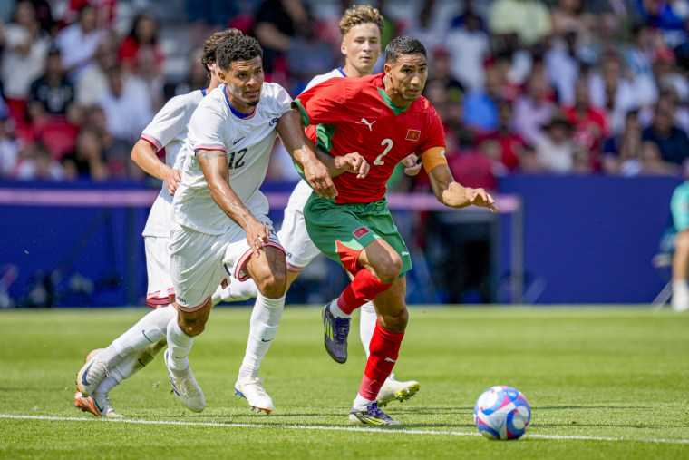 240802-usa-Morocco-ch-1016-4f27f9 أولمبياد باريس 2024: نتائج الدور ربع النهائي في كرة القدم
