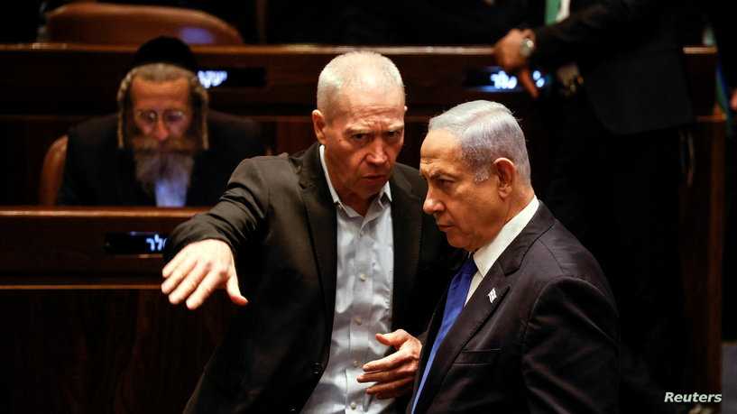 IMG_8927 محور فيلادلفيا يفجر خلافات وصراخ بين نتانياهو وغالانت
