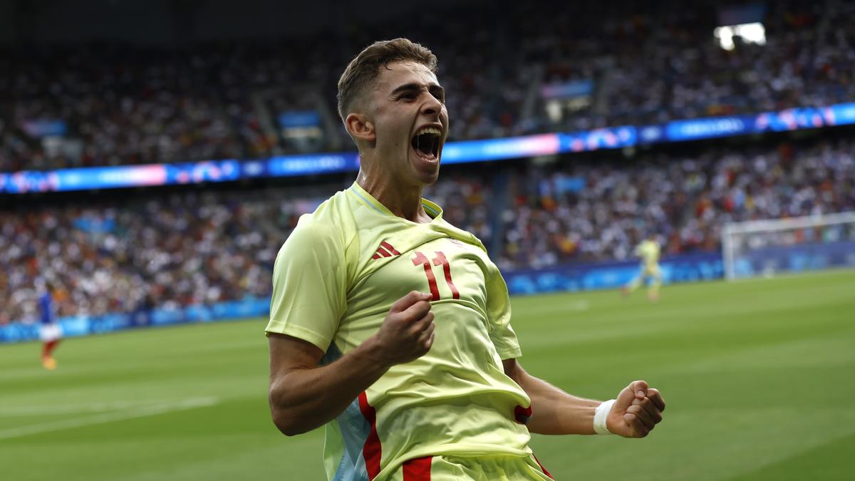 Paris_Olympics_Soccer_35186 نهائي مجنون: إسبانيا تنتزع الذهبية من فرنسا بعد ملحمة كروية مثيرة
