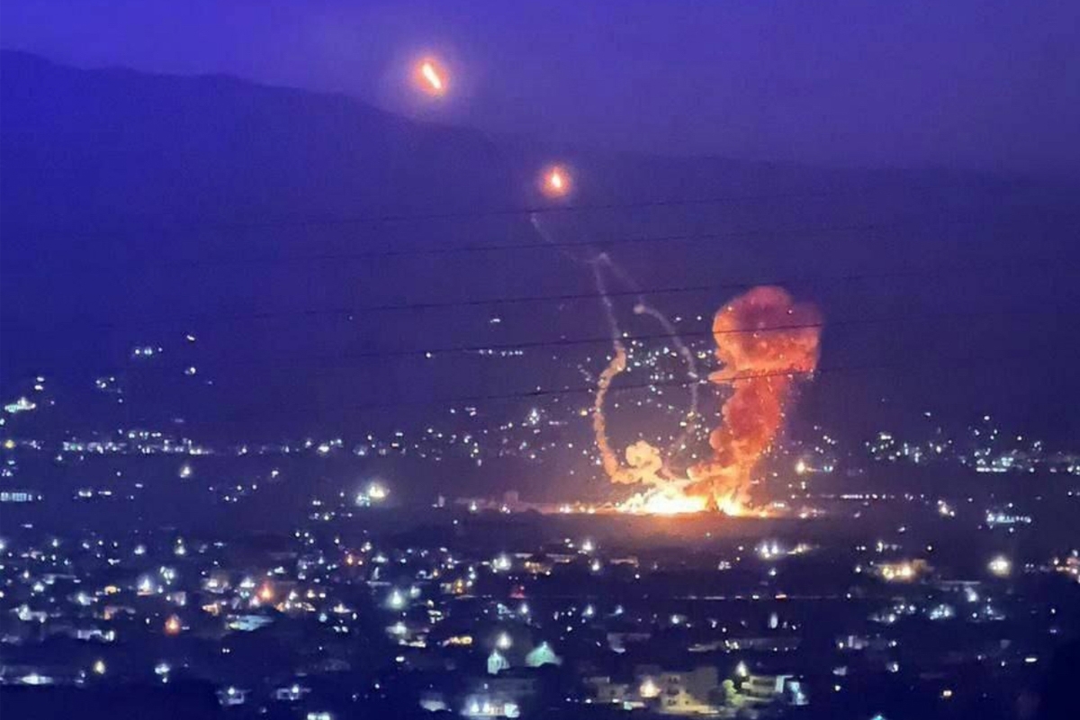 البقاع قصف