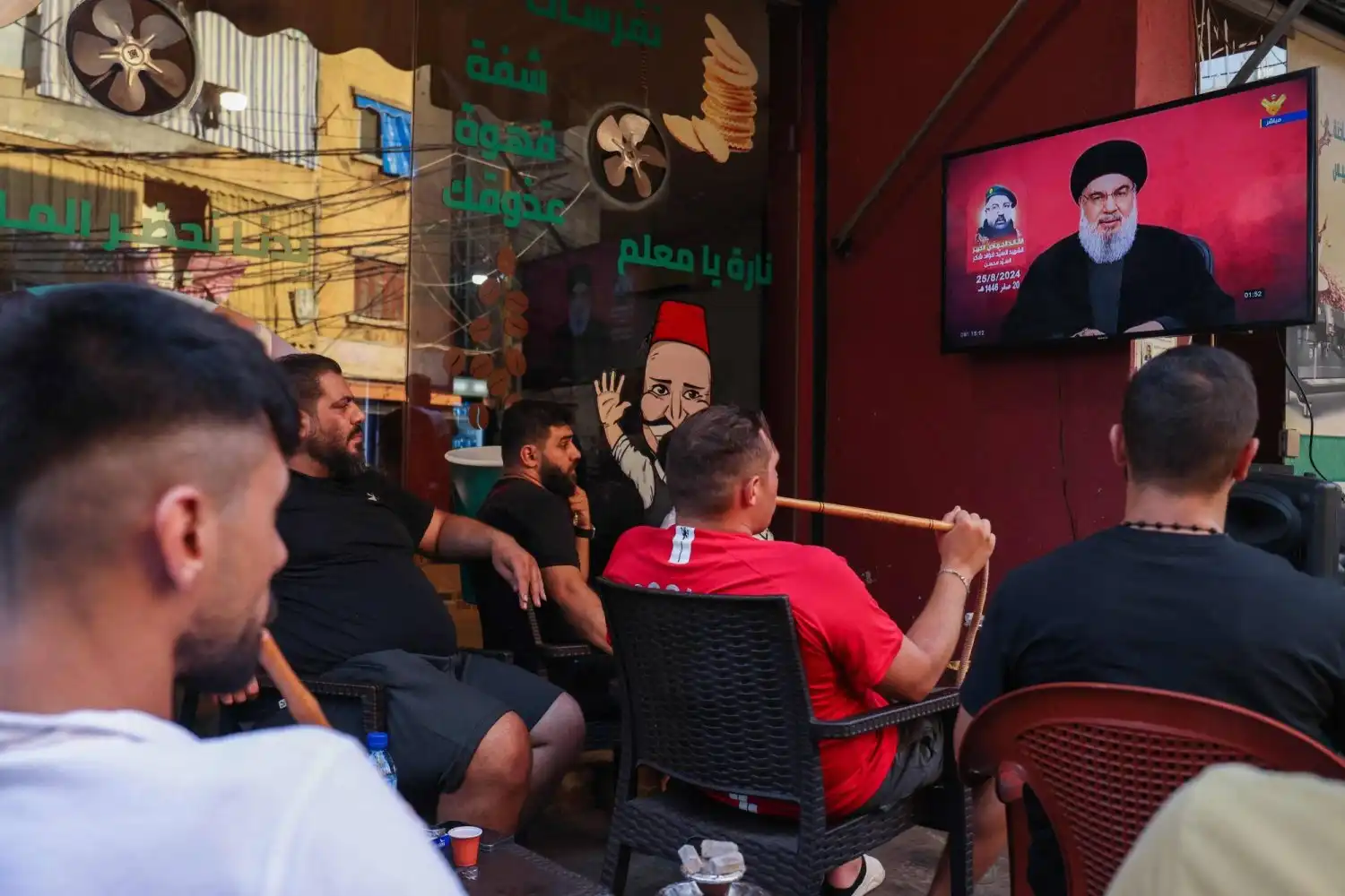 الشياح مقهى نصرالله الشياح مقهى نصرالله