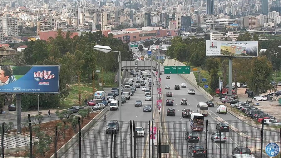 الصياد تجمّع للمياه على هذه الطريق