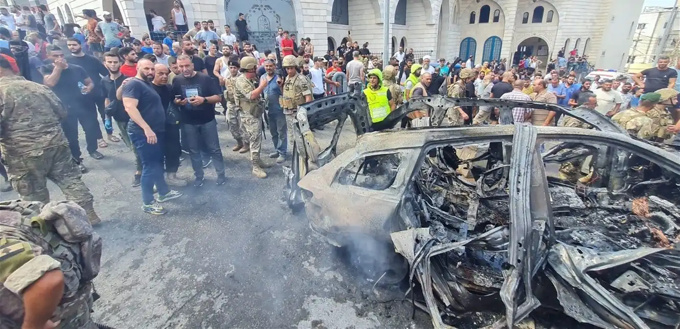 انفجار سيارة