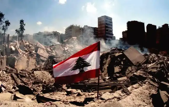 جنوب علم لبنان