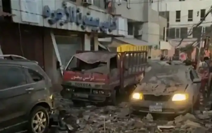حارة حريك غارة