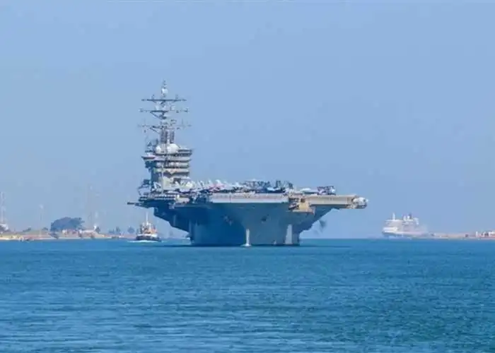 حاملة طائرات أميركية