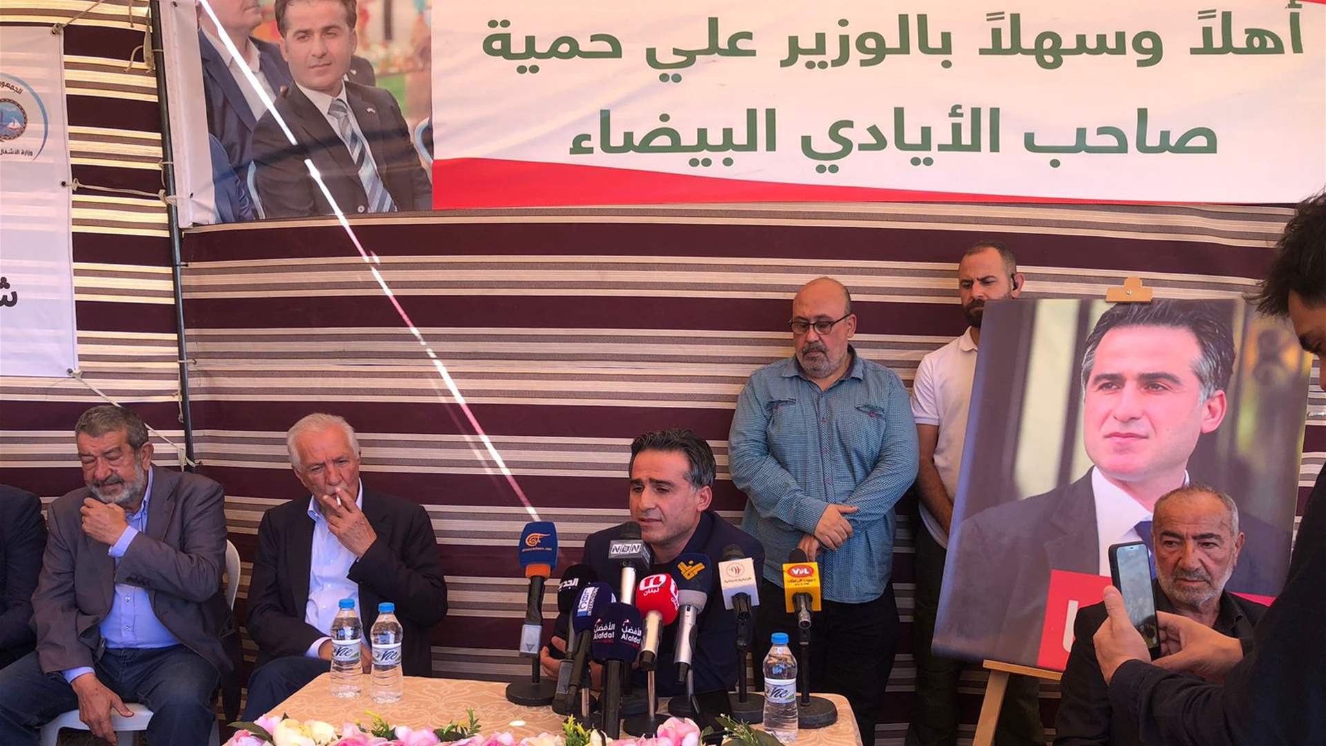 حمية حميّة يطلق أشغال تأهيل وصيانة أوتوستراد شتورا، زحلة، رياق، بعلبك
