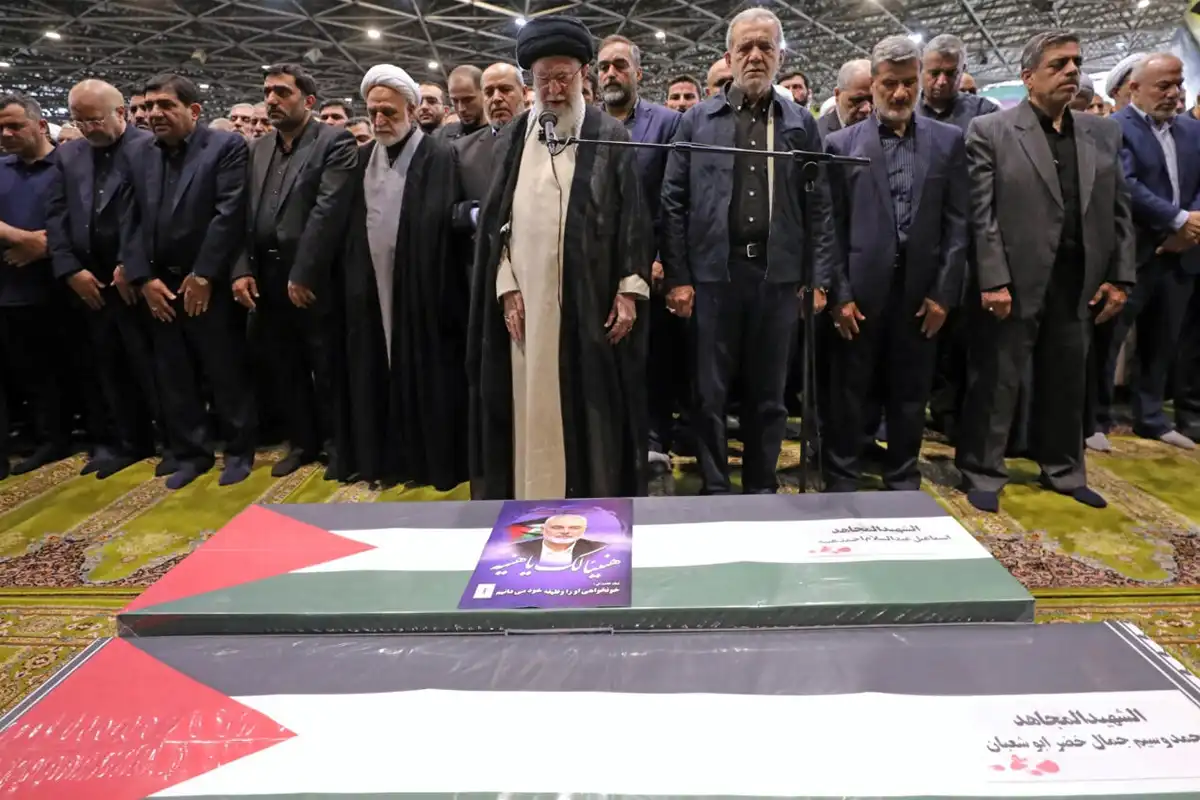 طهران تشييع هنية