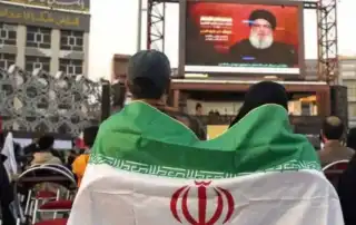 نصرالله ايران علم