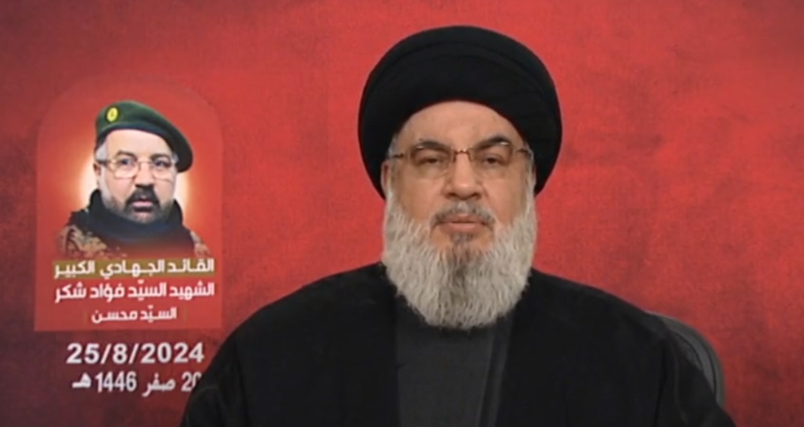 نصرالله: عمليتنا العسكرية أُنجزت وعدد من المسيّرات وصل لقاعدتَي غليلوت والدفاع الجوي في عين شيميا