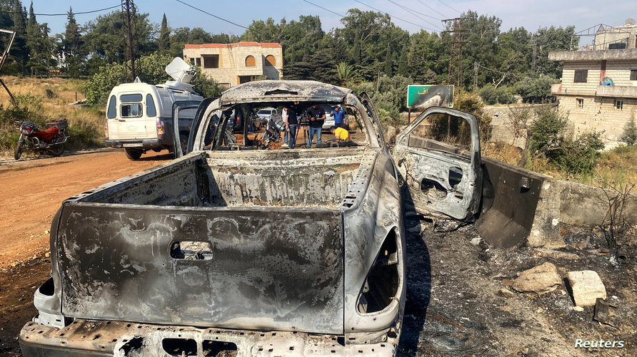 Aftermath of Israeli strike in Hama تفاصيل جديدة عن ضربة مصياف.. مصادر تكشف